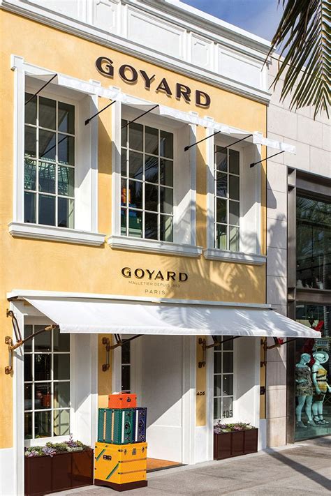 goyard in beverly hills|where can you buy goyard.